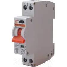 Дифавтомат КС АВДТ-63М 1Р+N 6А C тип АС 30мА (72701)