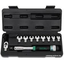 Динамометрический ключ с набором Toptul 3/8" 6-30 Нм GAAI1001