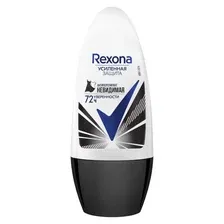 REXONA антиперспирант шариковый Невидимая на черной и белой одежде 50 мл 67566460/67553366/68497081