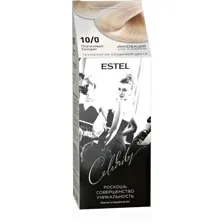 Краска для волос Estel Celebrity тон 10.0 платиновый блондин