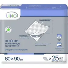 Пеленки Lino 60x90 (25 шт)