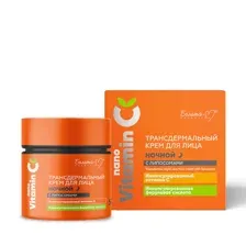 nanoVitamin С Трансдермальный крем для лица ночной с липосомами 50 г