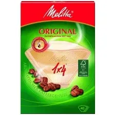 фильтр для кофеварки MELITTA 1Х4/40 (КОРИЧНЕВЫЙ)