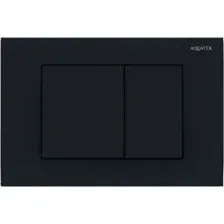 Панель смыва Aquatek KDI-0000012 (черный матовый)