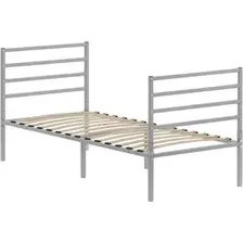 Кровать Домаклево Металика Г4+Г4 80х190 (серый)