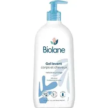 Гель для тела детский Biolane Гель для очищения тела и волос (750мл)