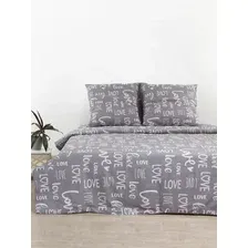 Комплект постельного белья Блакiт Love 1.5сп 50х70 615005/457983 К
