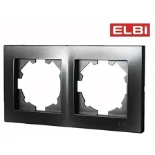 Рамка 2-я,дымчатый EL-BI Vega 510-011100-226