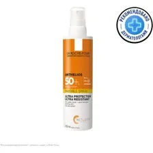Спрей для лица и тела La Roche-Posay Anthelios, SPF 50+, 200 мл