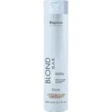 Оттеночный бальзам для волос Kapous Blond Bar Питательный пепельный (300мл)