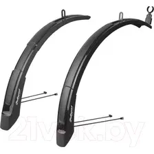 Крылья для велосипеда Polisport Expander 65 Cross 26/29 / 8624000001 (черный)