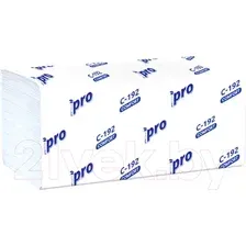 Бумажные полотенца PROtissue Листовые однослойные / С192 (250 листов)