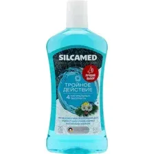 Ополаскиватель для полости рта Silca Med Тройное действие (500мл)