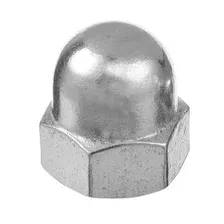 STARFIX Гайка М10 колпачковая, цинк, DIN 1587 (5 шт в зип-локе)