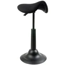 Офисное кресло Chair Meister Saddle (пластик черный/ткань черный)