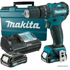 Дрель-шуруповерт Makita DF332DWAE (с 2-мя АКБ, кейс)