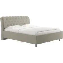 Кровать Сонум Olivia 180x200 (замша бежевый)