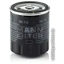 Топливный фильтр MANN-filter WK716