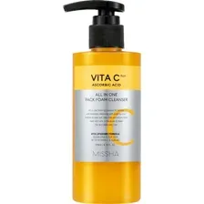 Пенка для умывания Missha Vita C Plus All In One Pack Foam Cleanser, MS103670, 200 мл