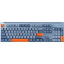 Клавиатура Logitech Signature K865 920-012186 (серо-голубой, с гравировкой)