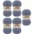 Набор пряжи для вязания Alize Angora Gold 203 (550 м, темный джинс, 5 мотков)