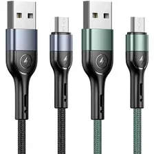 Кабель Usams U55 MicroUSB US-SJ450 (черный)