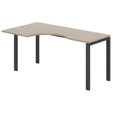 Стол Norden 140x90x75 SG.231.OD.63.AN.L (антрацит/дуб темный)