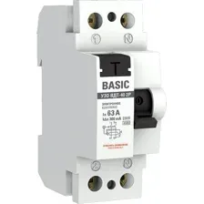 Устройство защитного отключения EKF Basic elcb-2-63-300e-sim