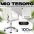 Кресло офисное Mio Tesoro Косма-1 AF-C4186 (белый)