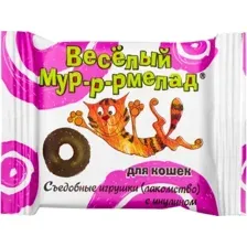 Лакомство для кошек Veda Веселый мур-р-рмелад с инулином 6 г