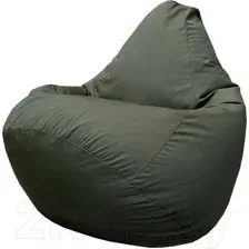 Бескаркасное кресло Flagman Груша Макси XXL Г2.7-14 (темно-зеленый)