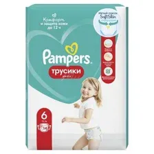Трусики Pampers Pants 6 (15+ кг) 14 шт.