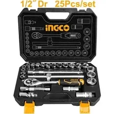 Набор торцевых головок INGCO HKTS12251 (25 предмета)
