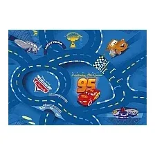 Ковер для детской Associated Weavers World of Cars Blue 95x133
