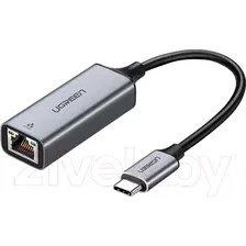 Сетевой адаптер Ugreen CM199 / 50737 (серый)