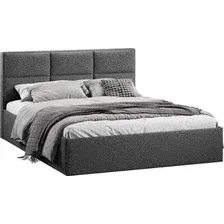 Кровать Трия Стелла Тип 1 c ПМ и заглушиной 160x200 (экомех Barni Grey)