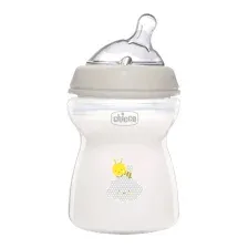 Бутылочка для кормления Chicco Natural Feeling с силиконовой соской и наклоном / 00081323300000 (250мл)