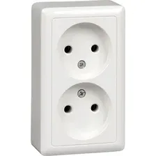 Розетка Systeme Electric Хит RA16-237I-B (белый)
