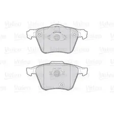Тормозные колодки дисковые передняя ось VALEO 301657