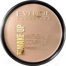 Пудра компактная Eveline Cosmetics Anti Shine Complex Pressed Powder тон 35 golden beige (14г)