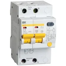 Дифференциальный автомат IEK MAD10-2-006-C-010