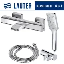 Смеситель Lauter Comfort 21YH40400 с лейкой Relexa Fleur 21S00126