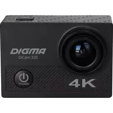 Экшн-камера Digma DiCam 320, черный