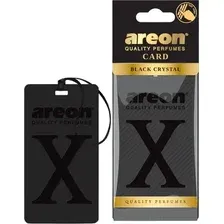 Ароматизатор автомобильный Areon X Card Black Crystal / ARE-AXC01