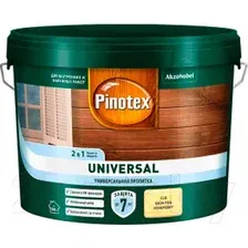 Пропитка для дерева Pinotex Universal 2в1 CLR / 5620579 (9л)
