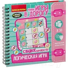 Развивающая книга Bondibon Логическая игра. Сладкое королевство / ВВ3360