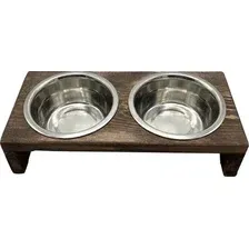 Миски на подставке KraftHouse 14x6.5x30см на подставке 2039771408331