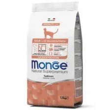 Корм Monge Cat Monoprotein Adult (Лосось) для кошек 1,5 кг