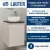 Lauter Тумба под умывальник Mia 40 + 21499-31 (кашемир + столешница текстура камня, черный Mia 40)