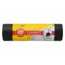 Пакеты для мусора Ромашка Стандарт ЗВС-200/10/10/Ч (10 шт)
